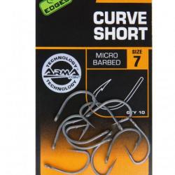 Hameçon carpe Edges Armapoint curve Shank Short Fox 6