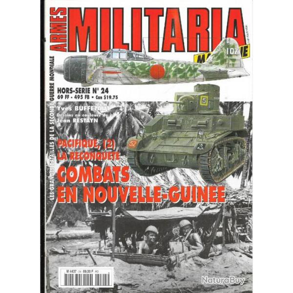 Militaria Magazine Hors srie n24 combats en nouvelle-guine pacifique 2 , la reconqute , puis