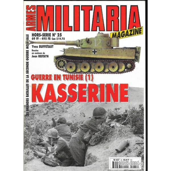 Militaria Magazine Hors srie n25 guerre en tunisie 1, kasserine , puis diteur