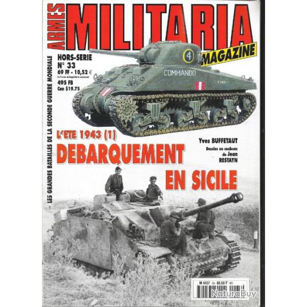 Militaria Magazine Hors srie n33 l't 1943 1 dbarquement en sicile , puis diteur