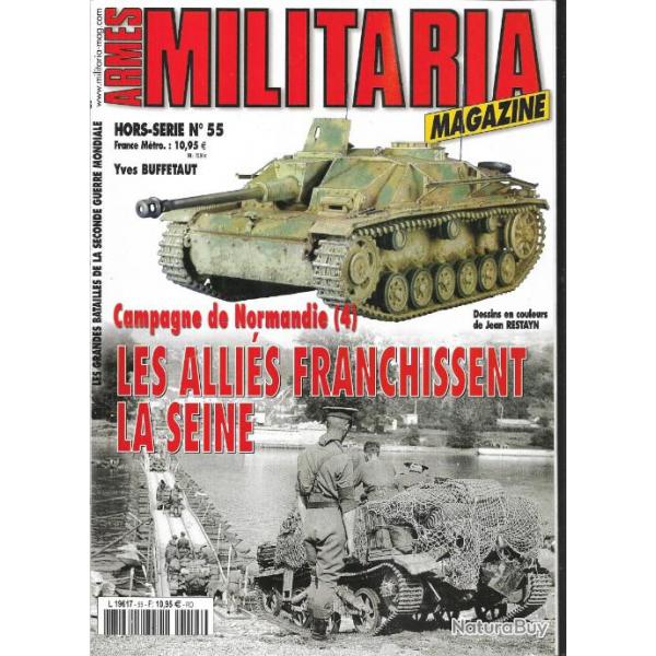 Militaria Magazine Hors srie n55 les allis franchissent la seine campagne de normandie 4