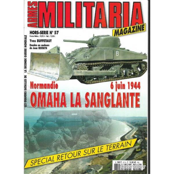 Militaria Magazine Hors srie n57 omaha la sanglante normandie 6 juin 1944  puis diteur