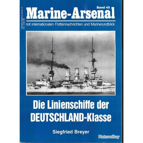 marine arsenal 45 cuirasse de ligne de la classe deutschland
