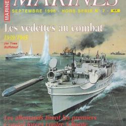 marines hors série n 7 les vedettes au combat 1939-1945 , kriesgsmarine , royal navy