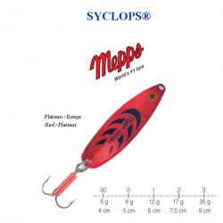 CUILLERS SYCLOPS® MEPPS FABRICATION FRANCAISE Platium Rouge 00 / 5 g