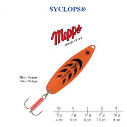 CUILLERS SYCLOPS® MEPPS FABRICATION FRANCAISE Fluo Orange 2 / 17 g