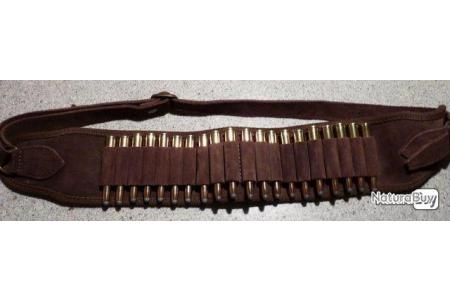 Country cal.20 Cartouchi/ère Country en daim 20 tubes