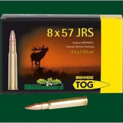 Munitions 8x57 JRS Brenneke TOG 14,2g 220gr par 20