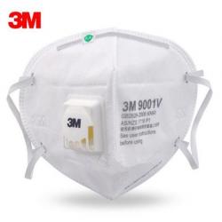Lot de 5 Masque 3M KN90 9002V Respiratoire Ventilation Normes CE Anti Bactérie Poussière NEUF