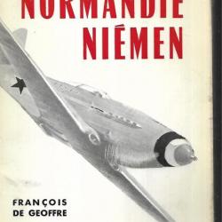 Normandie-niémen de françois de geoffre . aviation . FAFL forces aériennes françaises libres , urss