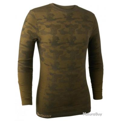 Haut sous-vêtements camouflage tricot laine DEERHUNTER-L / XL