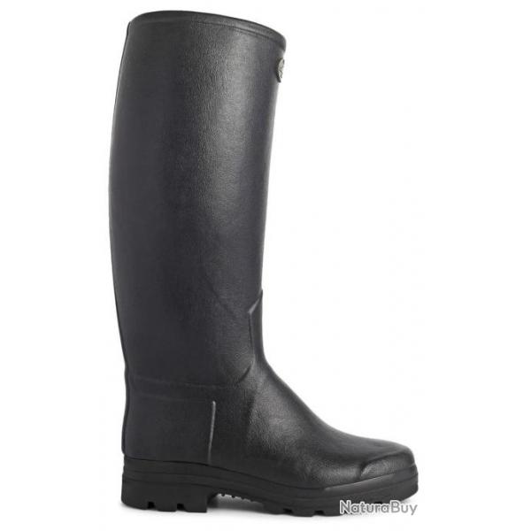 Bottes cuir noir Saint Hubert femme LE CHAMEAU