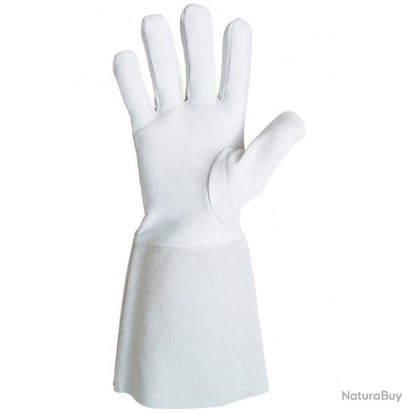 Gants de manutention tout fleur d'agneau avec manchettes en crote de bovin, SINGER Safety AGN106 9