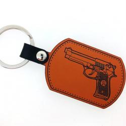 Porte-clés Beretta 92  M9 9mm cuir