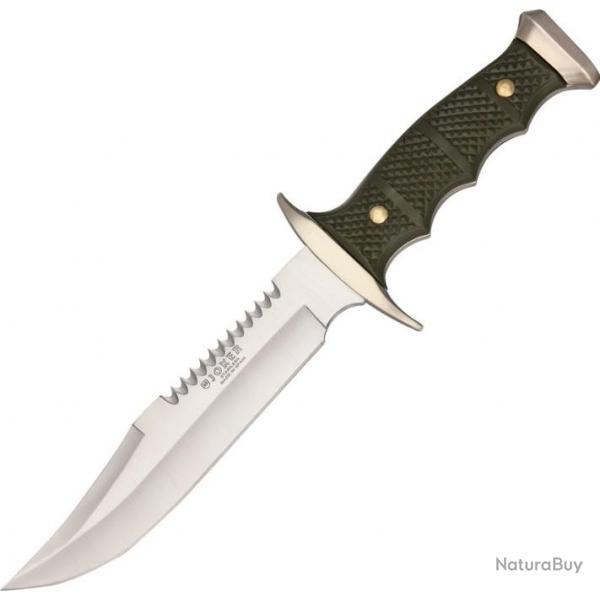 Couteau de Chasse Lame en Acier Inox Manche en ABS JKRCF9107