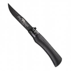 Couteau "Total Black", Taille XL, Virole alu. anodisé noir [Old Bear]