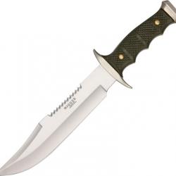 Couteau de Chasse Lame en Acier Inox Manche en ABS JKRCF9207