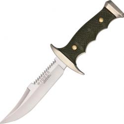 Couteau de Chasse Lame en Acier Inox Manche en ABS JKRCF9007