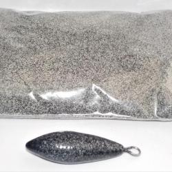 plastifiant granit gris pour plomb de peche