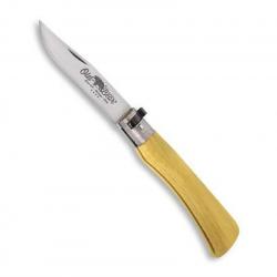 Couteau "Full Color" inox, Couleur jaune, Taille S [Old Bear]