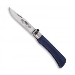 Couteau "Full Color" inox, Couleur bleu, Taille S [Old Bear]