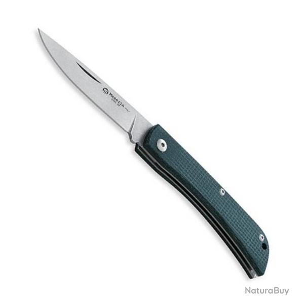 Couteau "Scout", Couleur bleu, Manche micarta [Maserin]