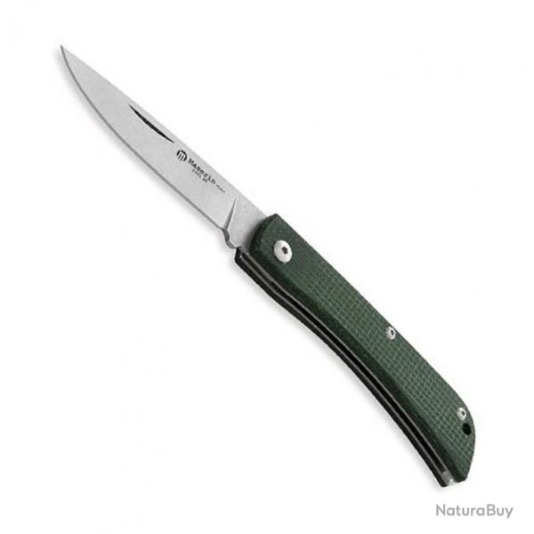 Couteau "Scout", Couleur vert, Manche micarta [Maserin]