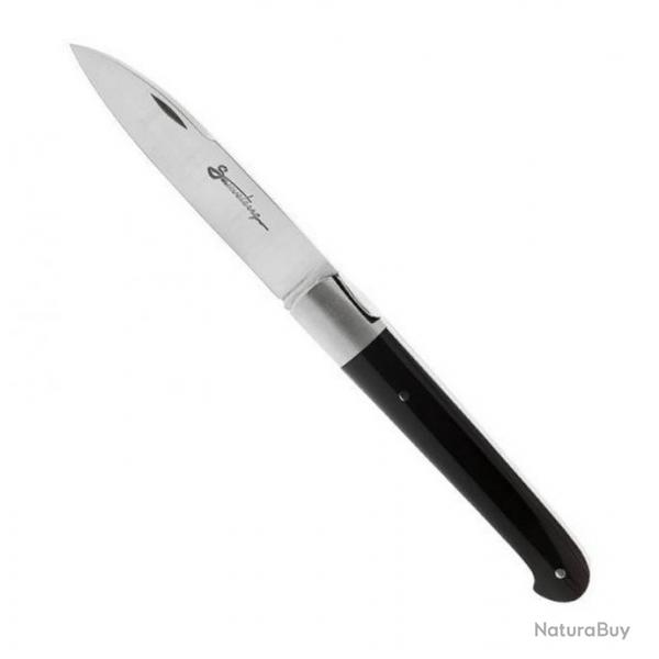 Couteau avec mitre 11 cm, Manche corne de buffle [Sauveterre]
