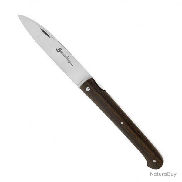 Couteau plein manche 11 cm, Manche ziricote [Sauveterre]