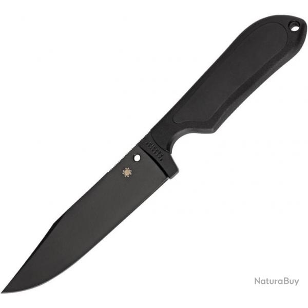 Couteau SPYDERCO Street Bowie Black Manche en FRN SCFB04PBB07