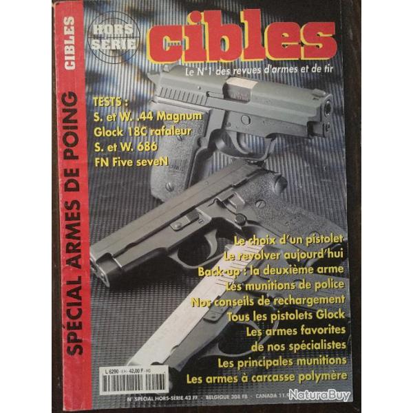 HORS SERIE CIBLES " SPECIAL ARMES DE POINGS " 1996