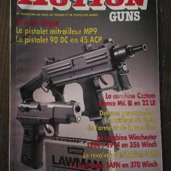 REVUE ACTION GUNS N°185 FEVRIER 1996 MP9/ PISTOLET 90DC/ SILENCE MKIII/ WINCHESTER 94 356 WIN