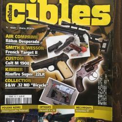 REVUE CIBLES 468 S&W FRENCH TARGET II/ COLT M 1908/ KIMBER RIMFIRE SUPER/ S&W 32 ND/ ACTIONLESS 47