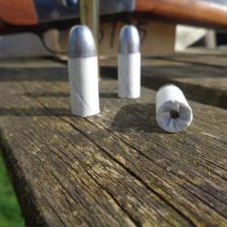50 balles calepinées à jupe creuse pour les armes à percussion et à chargement par la bouche