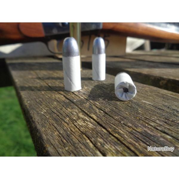 50 balles calepines  jupe creuse pour les armes  percussion et  chargement par la bouche
