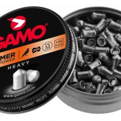 200 Plombs pointus GAMO G-Hammer 4.5mm 15.4gr