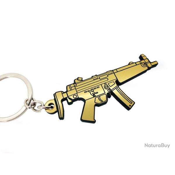 Porte-cls HK MP5 or jaune