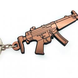 Porte-clés HK MP5 or rose