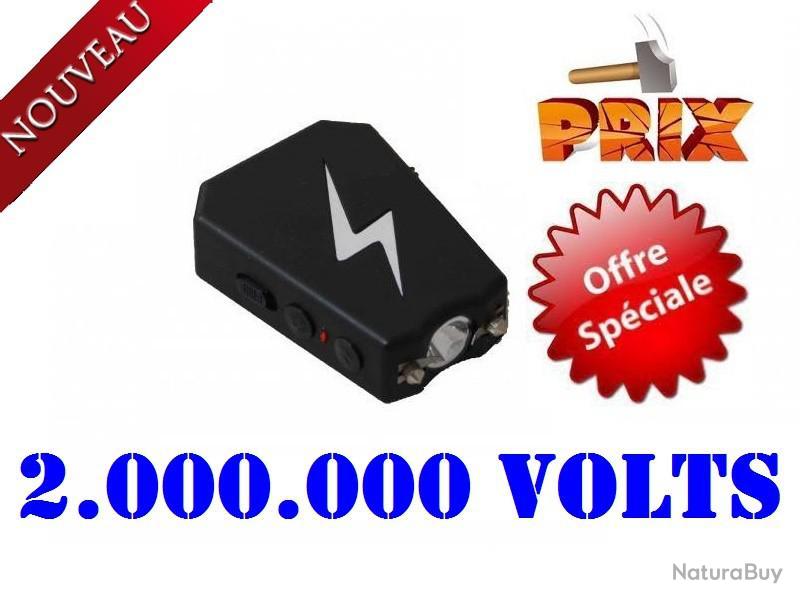 Shocker électrique Mini rectangle de 2 800 000 Volts avec Led