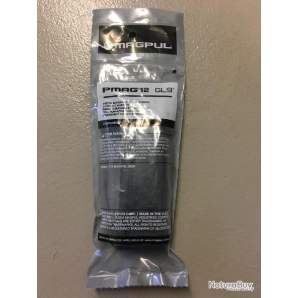 Chargeur PMAG 12 GL9 pour Glock 26