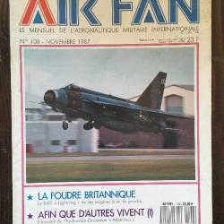 Magazine AIR FAN N°108 Novembre 1987