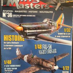 Magazine WING MASTERS Aviation- Maquettes- Histoire N°36