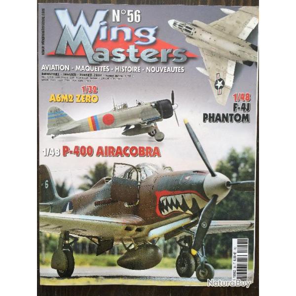 Magazine WING MASTERS Aviation- Maquettes- Histoire N56