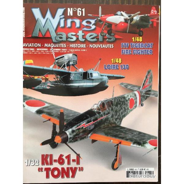 Magazine WING MASTERS Aviation- Maquettes- Histoire N61