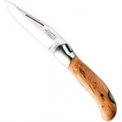 Couteau Laguiole chasse "Grande nature" 12 cm, Manche genévrier [Arbalète G. David]