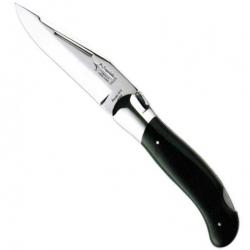 Couteau Laguiole chasse "Grande nature" 12 cm, Manche ébène [Arbalète G. David]