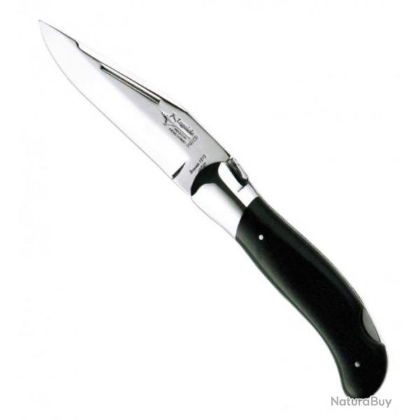 Couteau Laguiole chasse (Grande nature) 12 cm, Manche bne [Arbalte G. David]