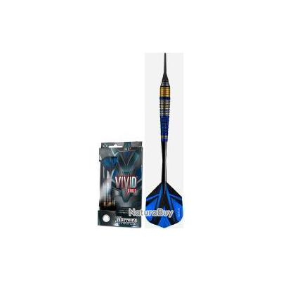 Harrows Vivid Fl/échettes /à Pointe en Acier Laiton Bleu 21 g
