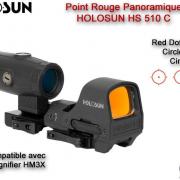 Holosun Viseur point rouge HS510 C (Réticule Point rouge 2MOA cercle 65  MOA) - Viseurs point rouge - Optique - boutique en ligne 
