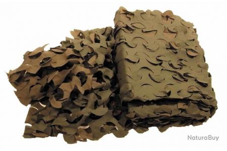 Filet de camouflage Stepland réversible Kaki / Marron - 1,50 x 3 m